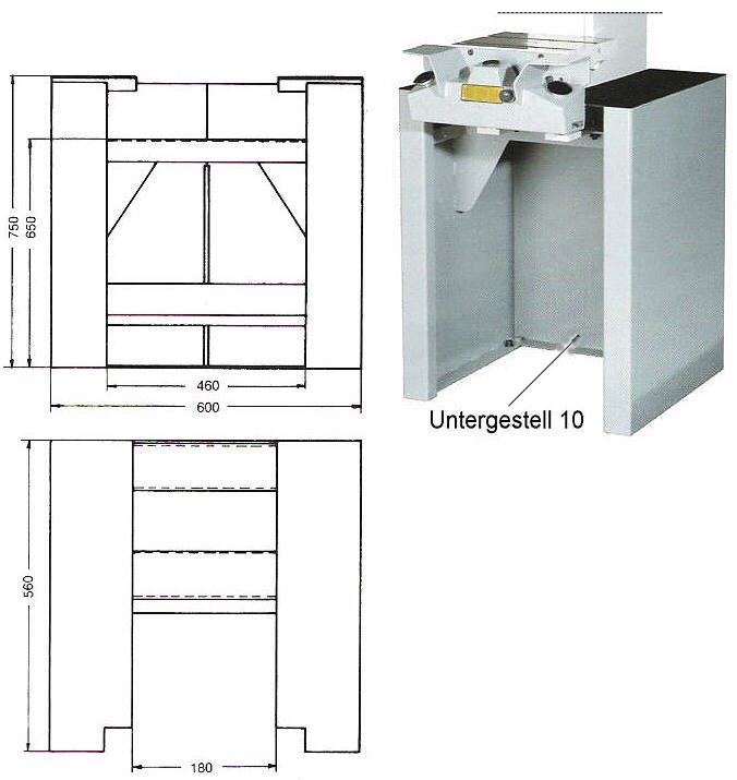 Untergestell 10