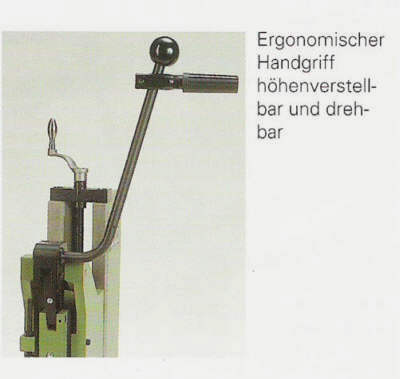 Ergonomischer Handgriff fr Hand Kniehebel- und ZahnstangenPressen