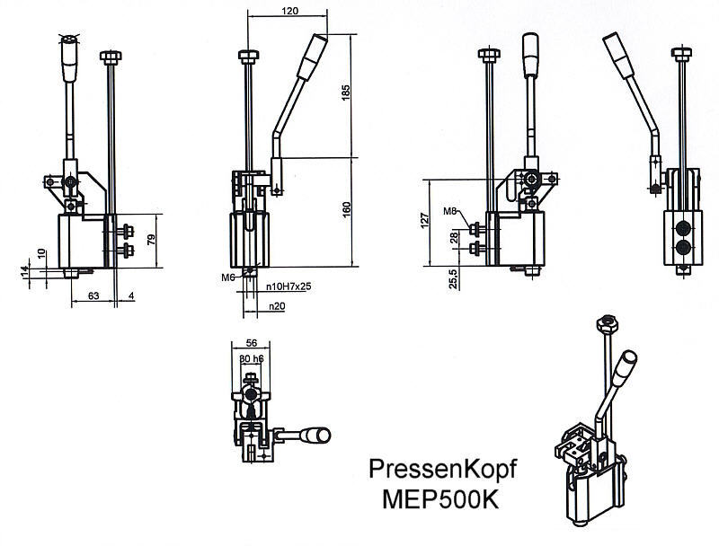 012 KniehebelPresseKopf MEP500K